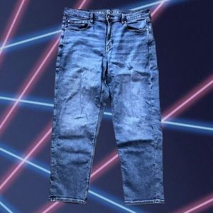 AMERICAN EAGLE 90’s Straight high rise stretch denim jeans 16